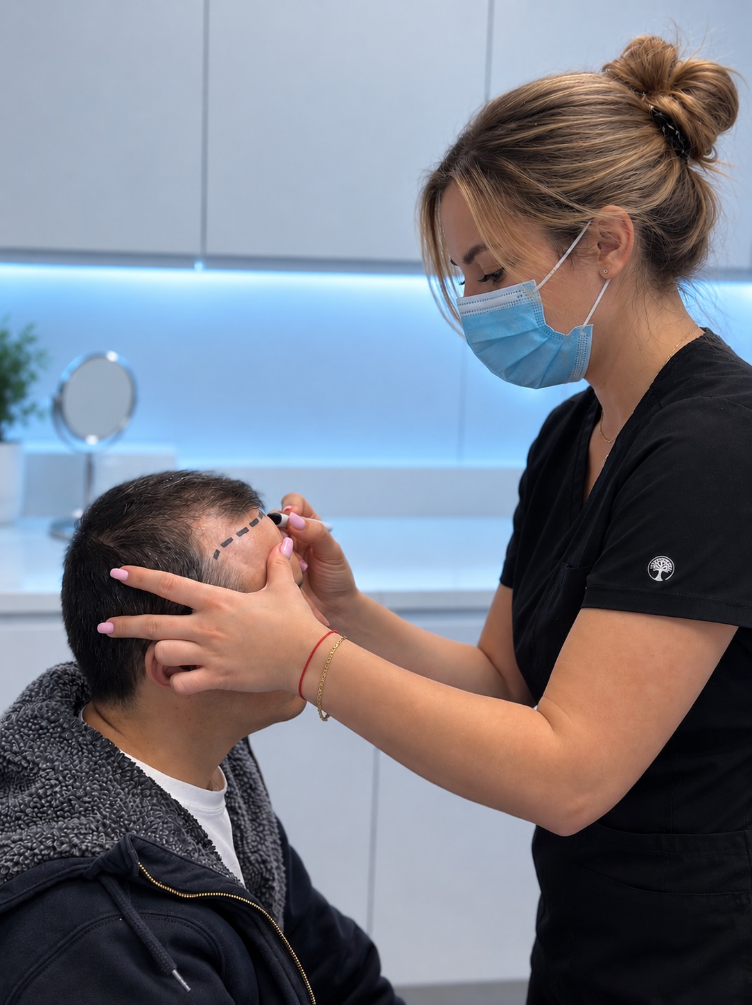 DHI versus FUE hair transplant comparison at Nova Medical Boston